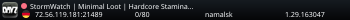 StormWatch | Minimal Loot | Hardcore Stamina | AI Defense | ADAPT SURVIVAL | Base Items Rarity