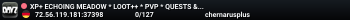 XP+ ECHOING MEADOW * LOOT++ * PVP * QUESTS & LOOT #2