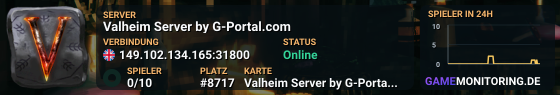 Valheim Server by G-Portal.com