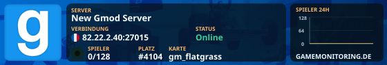 New Gmod Server