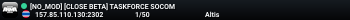TF-SOCOM : Task Force Special Operations Command Arma3 Thailand