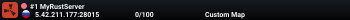 #1 MyRustServer