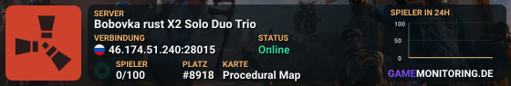 Bobovka rust X2 Solo Duo Trio