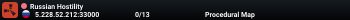 Russian Hostility