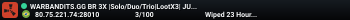 WARBANDITS.GG BR 3X |Solo/Duo/Trio|LootX3| JUST WIPED