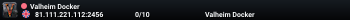 Valheim Docker