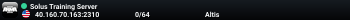 Solus Training Server