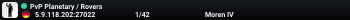 PvP Planetary / Rovers