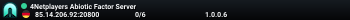 4Netplayers Abiotic Factor Server