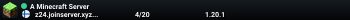 A Minecraft Server