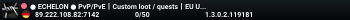 ● ECHELON ● PvP/PvE丨Custom loot / quests丨EU UA EN丨Ukraine