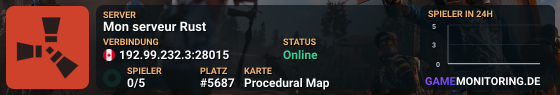 Mon serveur Rust