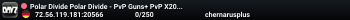 Polar Divide Polar Divide - PvP Guns+ PvP X20 Loot Trader Enable