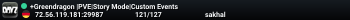 +Greendragon |PVE|Story Mode|Custom Events