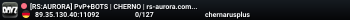 [RS:AURORA] PvP+BOTS | CHERNO | rs-aurora.com #3 [RU/EN]