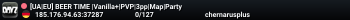 [UA|EU] BEER TIME |Vanilla+|PVP|3pp|Map|Party