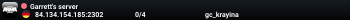 Garrett's server