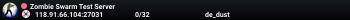 Zombie Swarm Test Server