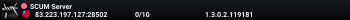 SCUM Server
