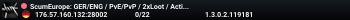 ScumEurope: GER/ENG / PvE/PvP / 2xLoot / ActiveAdmins