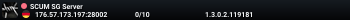 SCUM SG Server