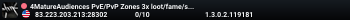 4MatureAudiences PvE/PvP Zones 3x loot/fame/skills
