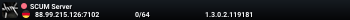 SCUM Server
