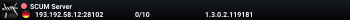 SCUM Server