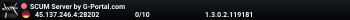 SCUM Server by G-Portal.com
