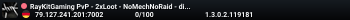 RayKitGaming PvP - 2xLoot - NoMechNoRaid - discord.gg/hJGPhqZRhj