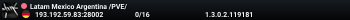 Latam Mexico Argentina /PVE/