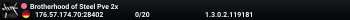 Brotherhood of Steel Pve 2x