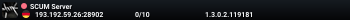SCUM Server