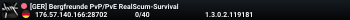 [GER] Bergfreunde PvP/PvE RealScum-Survival
