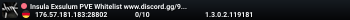 Insula Exsulum PVE Whitelist www.discord.gg/9wpVapdN