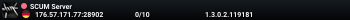 SCUM Server