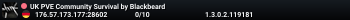 UK PVE Community Survival by Blackbeard