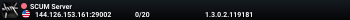 SCUM Server