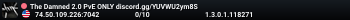 The Damned 2.0 PvE ONLY discord.gg/YUVWU2ym8S