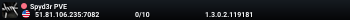 Spyd3r PVE
