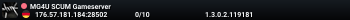 MG4U SCUM Gameserver