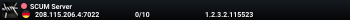 SCUM Server