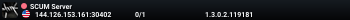 SCUM Server