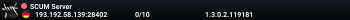 SCUM Server