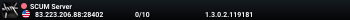 SCUM Server