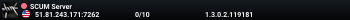 SCUM Server