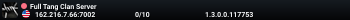 Full Tang Clan Server