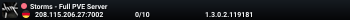 Storms - Full PVE Server