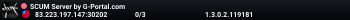 SCUM Server by G-Portal.com