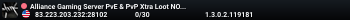 Alliance Gaming Server PvE & PvP Xtra Loot NO MECHs